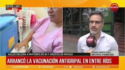 Inici&oacute; la segunda etapa de vacunaci&oacute;n antigripal en Entre R&iacute;os